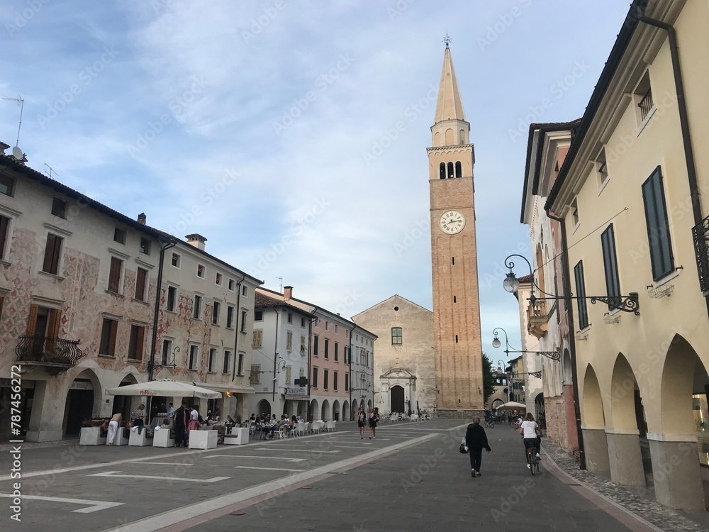 Friuli - San Vito al Tagliamento (piazza del Popolo)