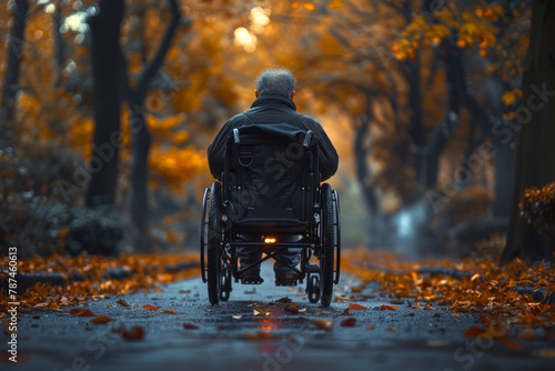 Wallpaper Mural Navigating the challenges of physical mobility in later stages of life. Concept of mobility support. Generative Ai. Torontodigital.ca