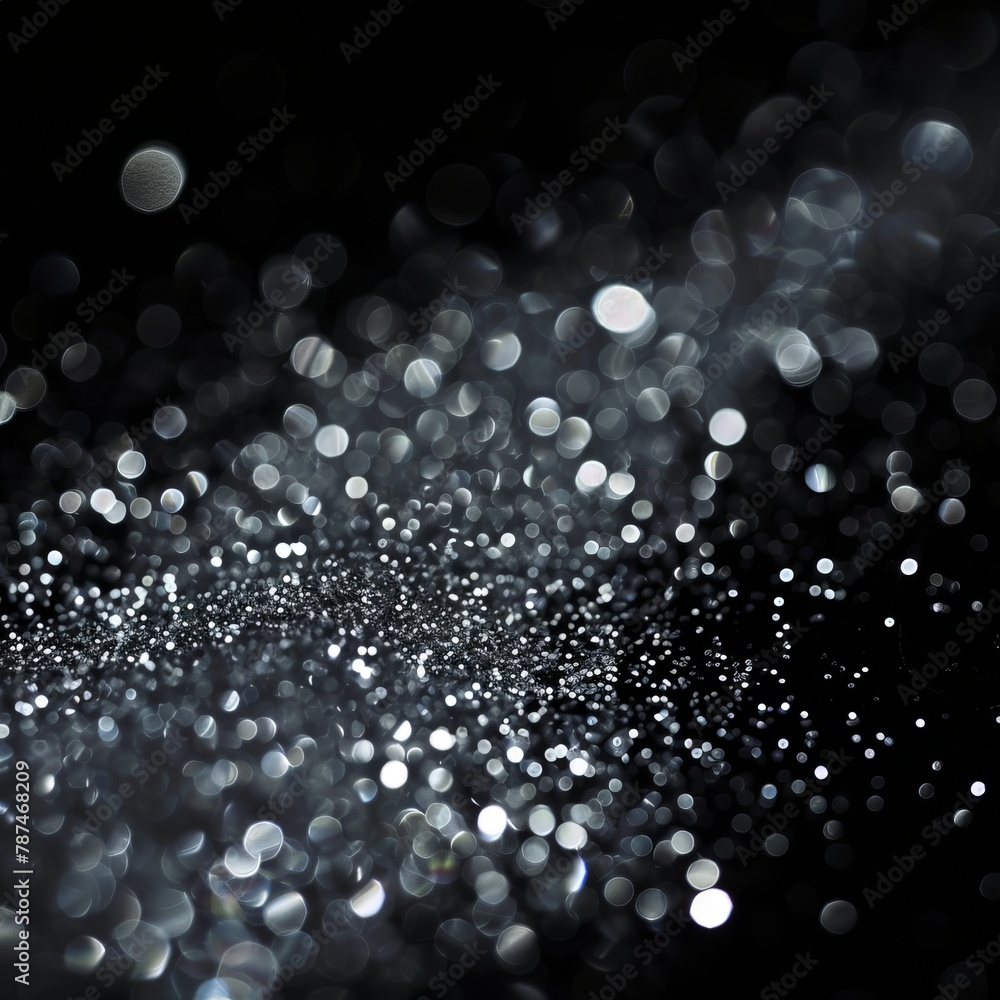 black and white glitter background. black and white glitter background.