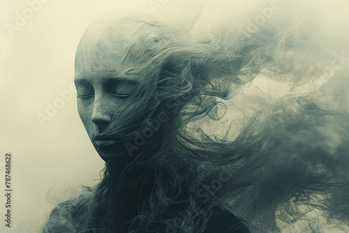 Mystical Ethereal Female Figure © DRasa