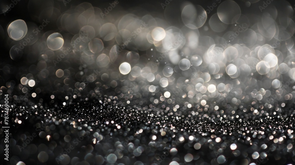black and white glitter background. black and white glitter background.