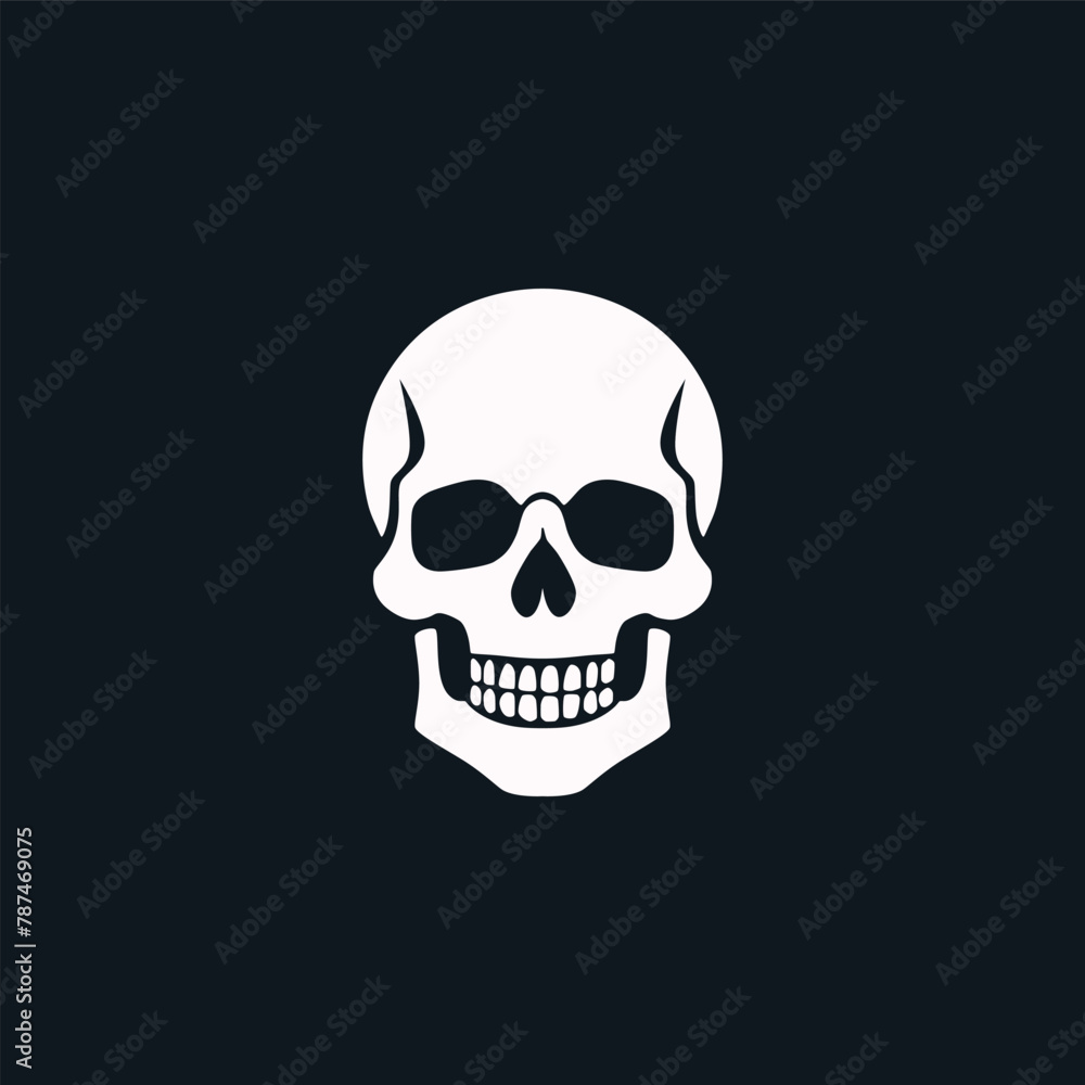 Skull icon vector illustration eps10