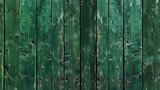Weathered green wooden planks with rustic charm and distressed texture
