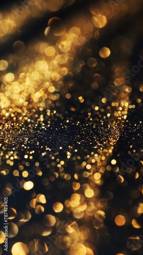 gold glitter background.