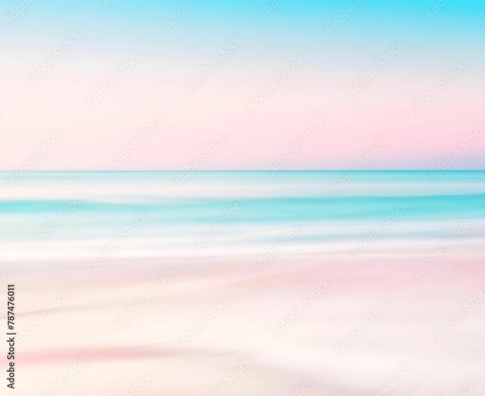 pastel colours  seaside abstract art