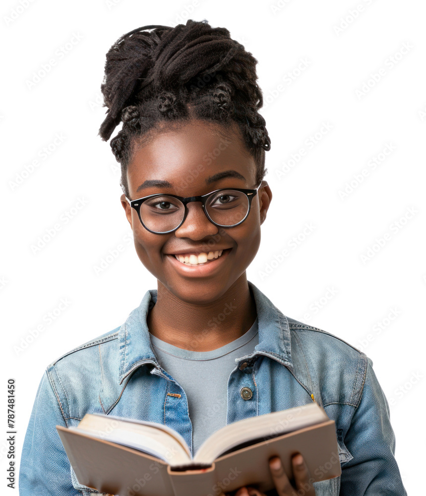 PNG Portrait glasses reading holding PNG Portrait glasses reading holding