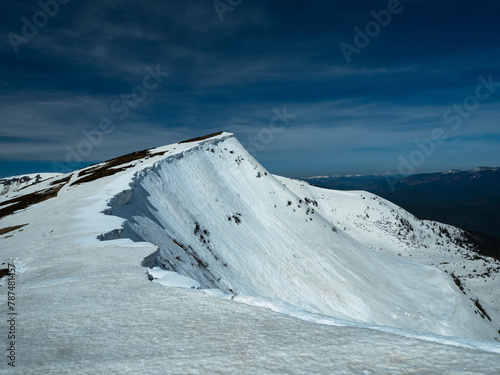 mountains in spring. Carpathians Ukraine
