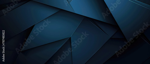 Smooth abstract blue geometric wallpaper