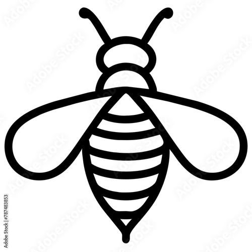 Bee Animal outline Icons