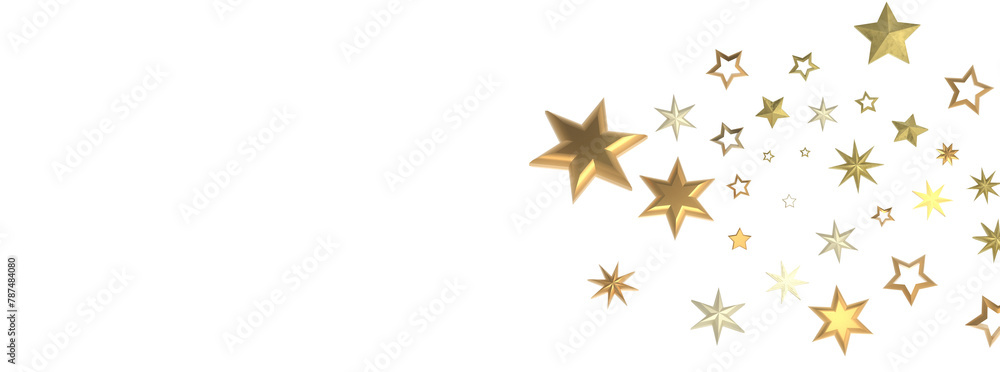 Golden Dreamscapes: Step Into a 3D Rainfall of Gleaming Stars Golden Dreamscapes: Step Into a 3D Rainfall of Gleaming Stars