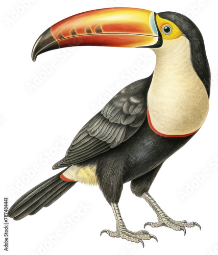 PNG Toucan animal sketch bird. 