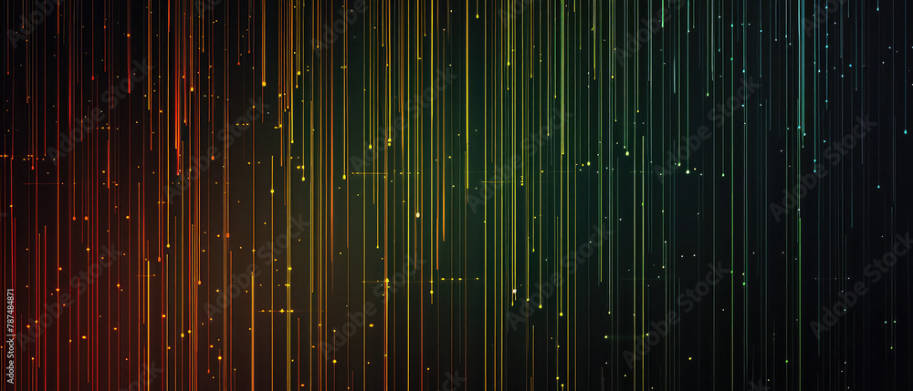 Abstract glowing lines on dark background Abstract glowing lines on dark background