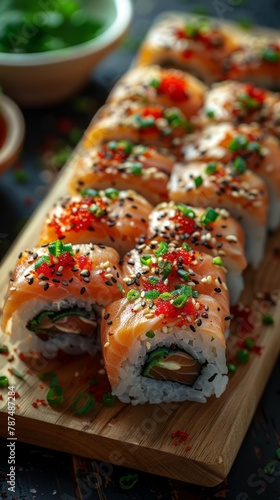 Spicy Tuna Rolls Sushi