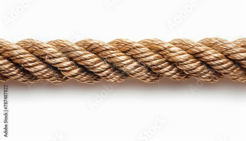 A rope with intertwined strands