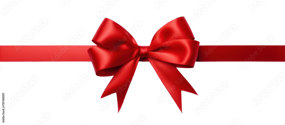 PNG Ribbon present red white background. PNG Ribbon present red white background.