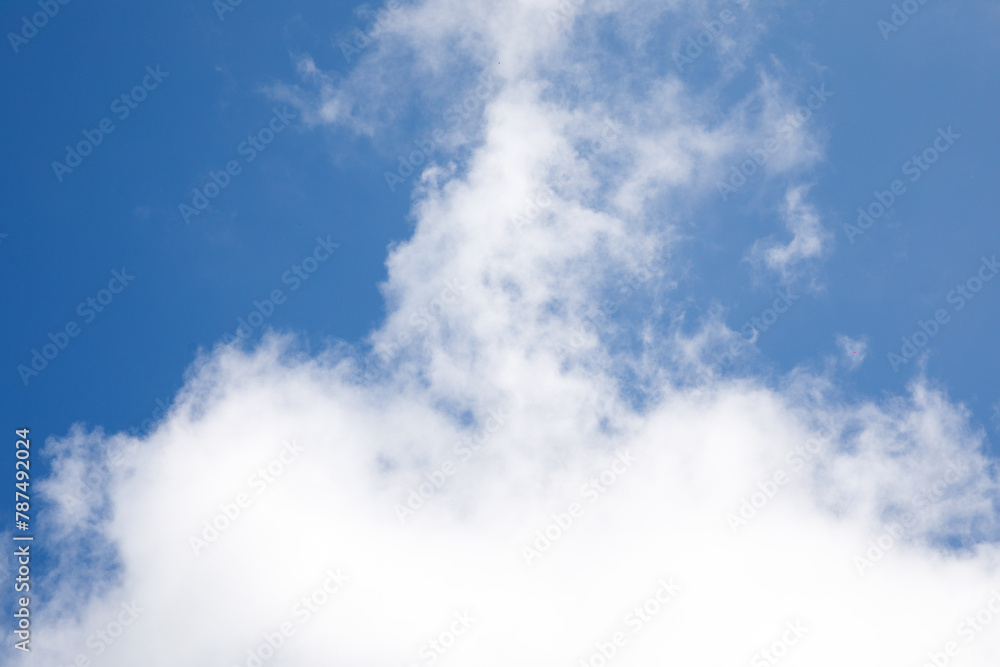 white clouds on the background of the blue sky white clouds on the background of the blue sky