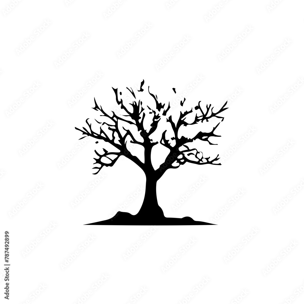 Tree Silhouette Vector Clipart Tree Silhouette Vector Clipart