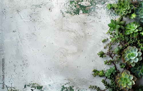 Assorted Plants Hanging on Wall