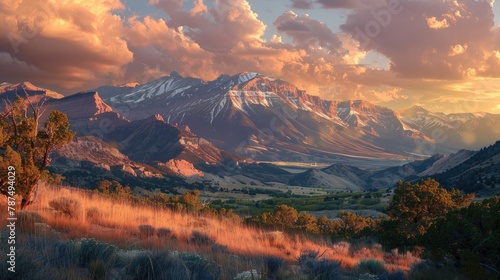 Utah s Mountain Ranges and Twilight Views