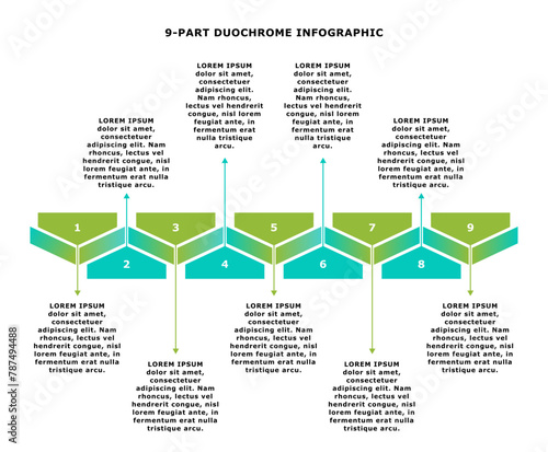 9-Part Duo-chrome Infographic