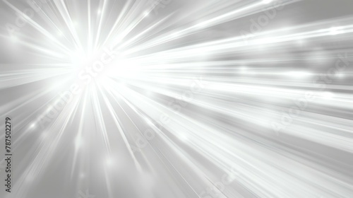 A beautiful white radial burst background with a bright center and glowing sparkles.