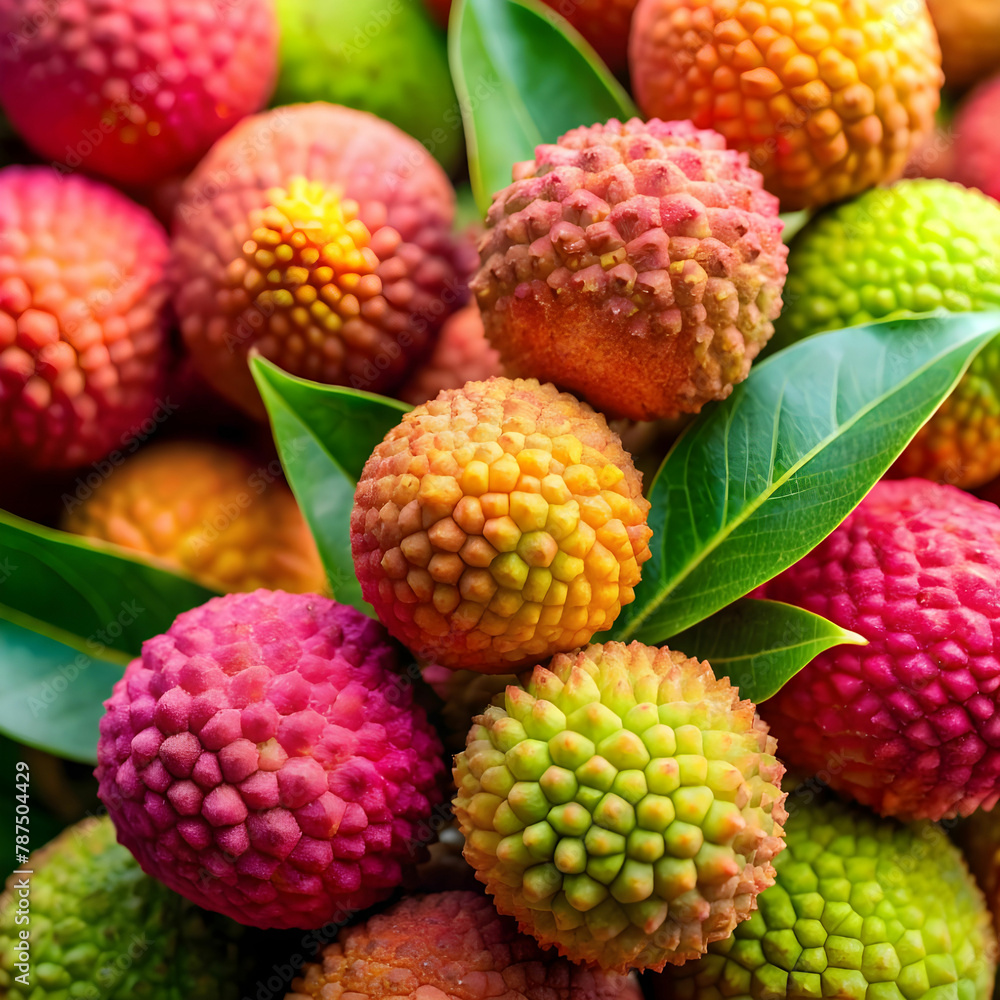 lychee fruit pick colourful lychee fruit pick colourful