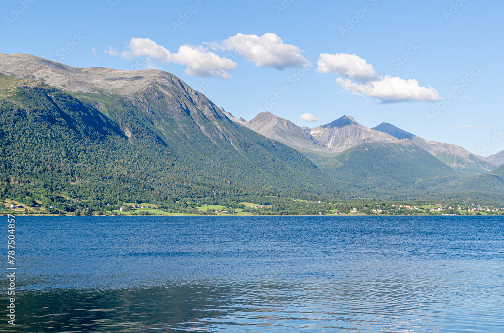Landscape in Andalsnes, Norway