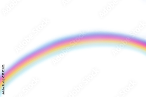 PNG rainbow effect, transparent background 