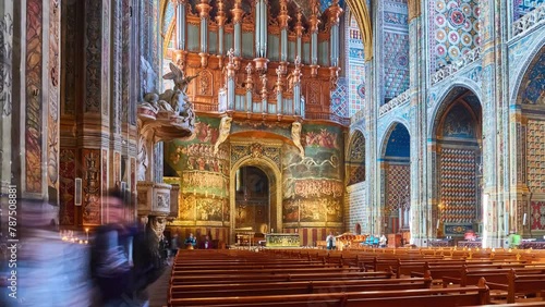 Cathedral Basilica of Saint Cecilia, Albi, France photo