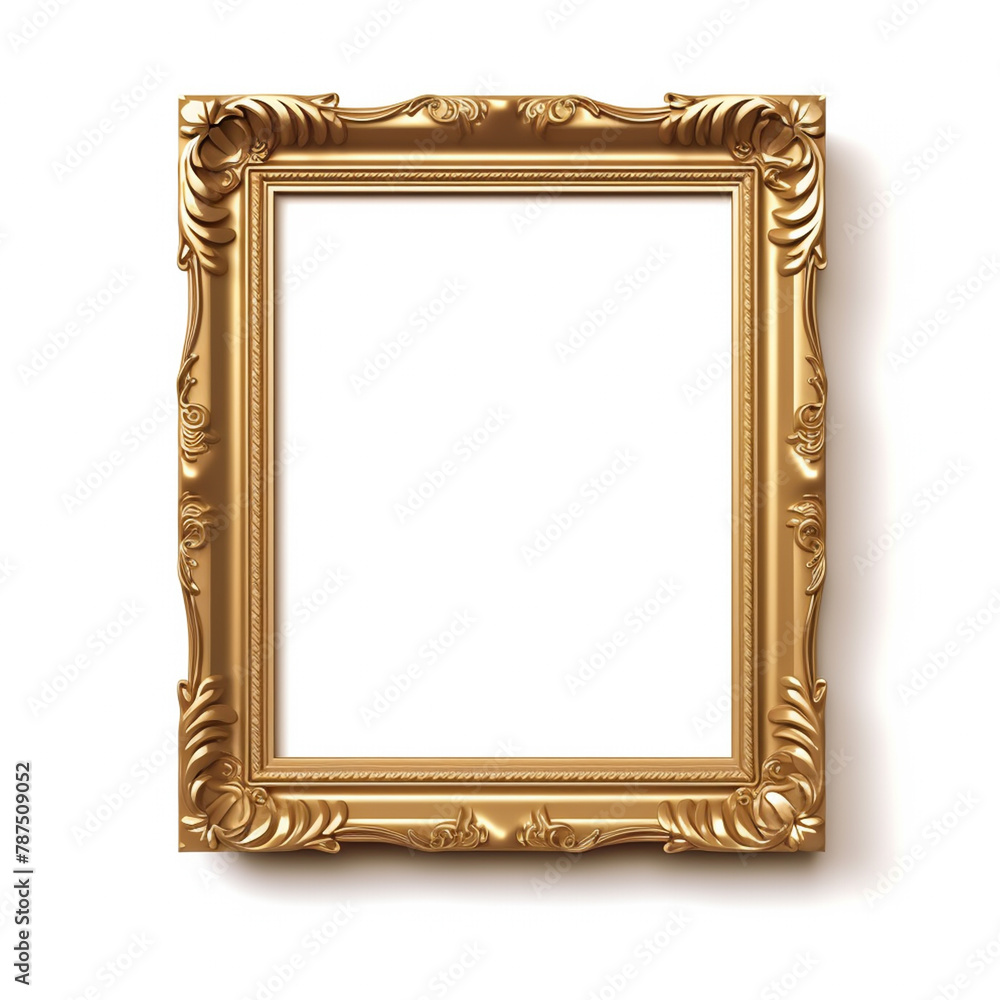 Realistic blank Photo frame for mockup Realistic blank Photo frame for mockup