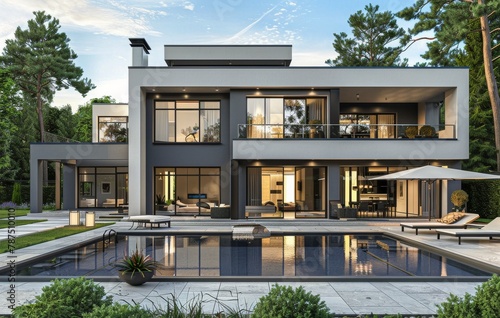 Modern House With Pool