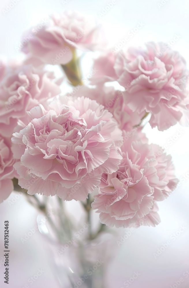 A Vase Filled With Pink Flowers on Top of a Table