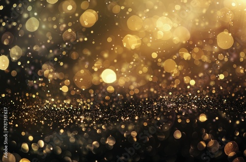 A Cluster of Blurred Lights