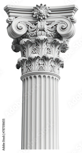 PNG Bas-relief a doric pillar sculpture texture architecture column white.