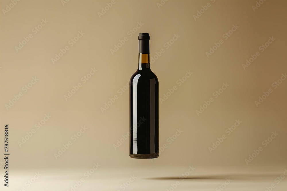 Wine bottle mockup Wine bottle mockup