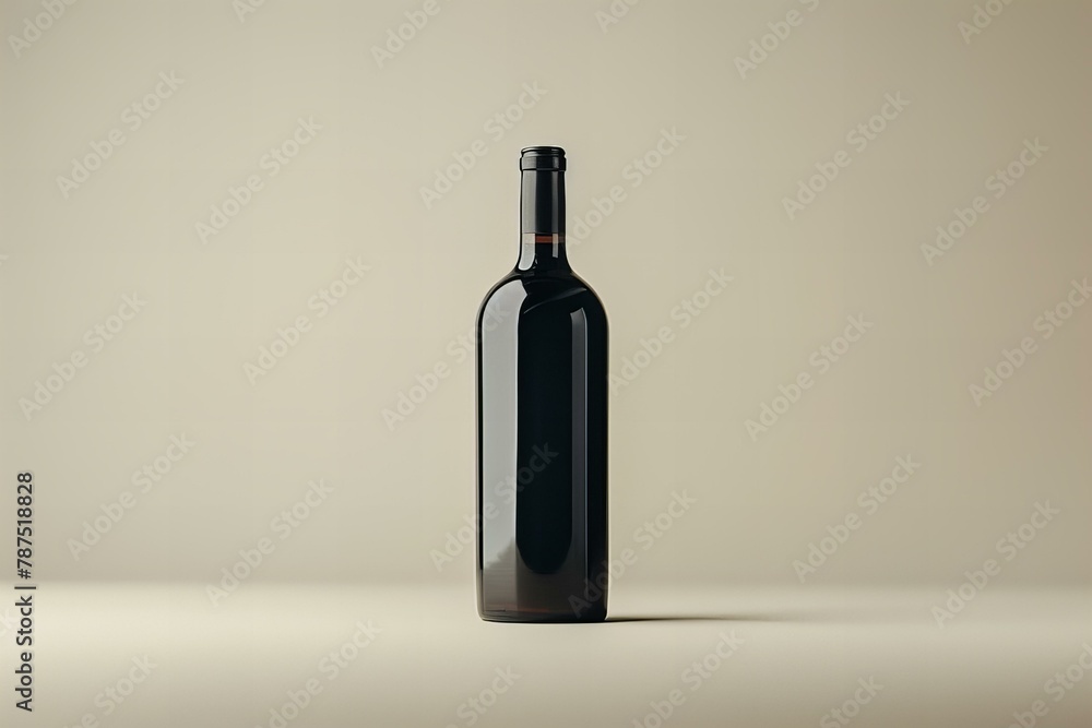 Wine bottle mockup Wine bottle mockup