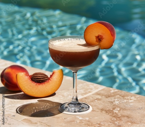 Drink by Swimming Pool