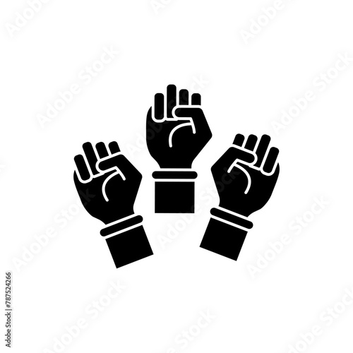 strike concept line icon. Simple element illustration. strike concept outline symbol design.