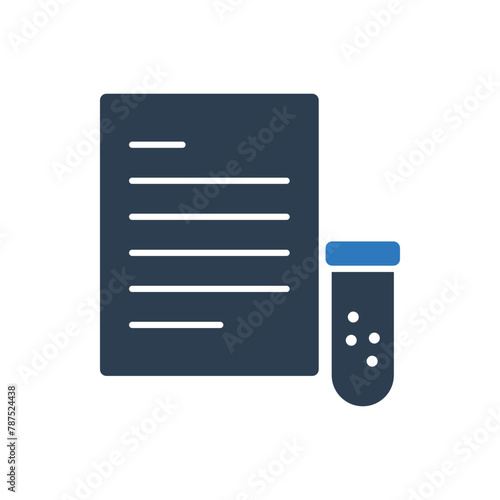 Research Report Icon Sign Symbol Vector
