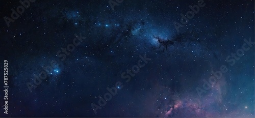  Abstract background is a space with stars nebula.  
