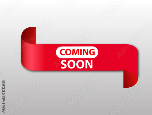 red flat sale business web banner for coming soon banner and poster