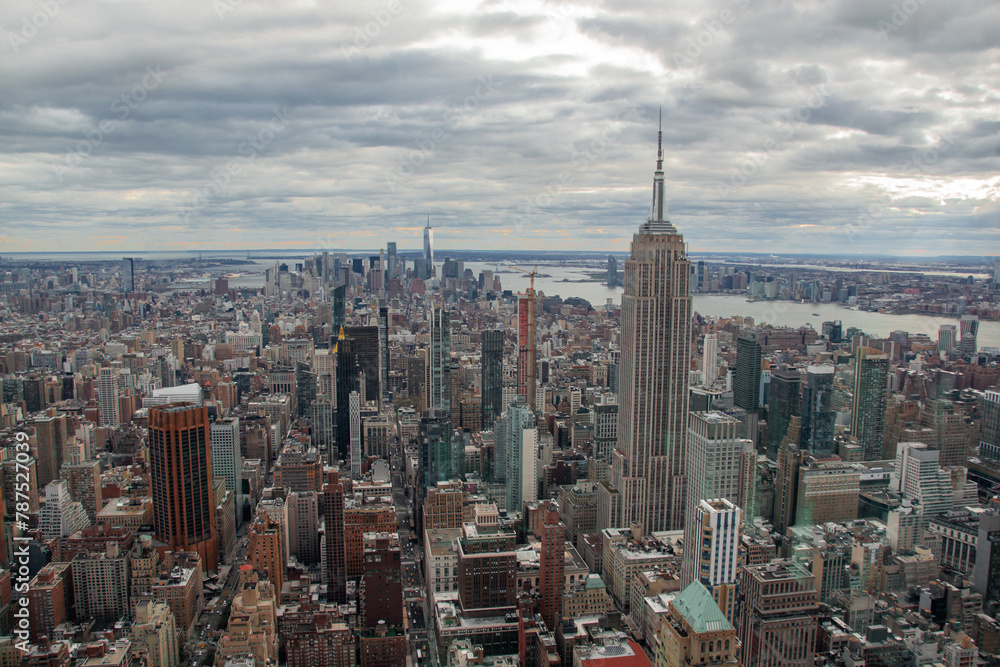 New York Skyline view
