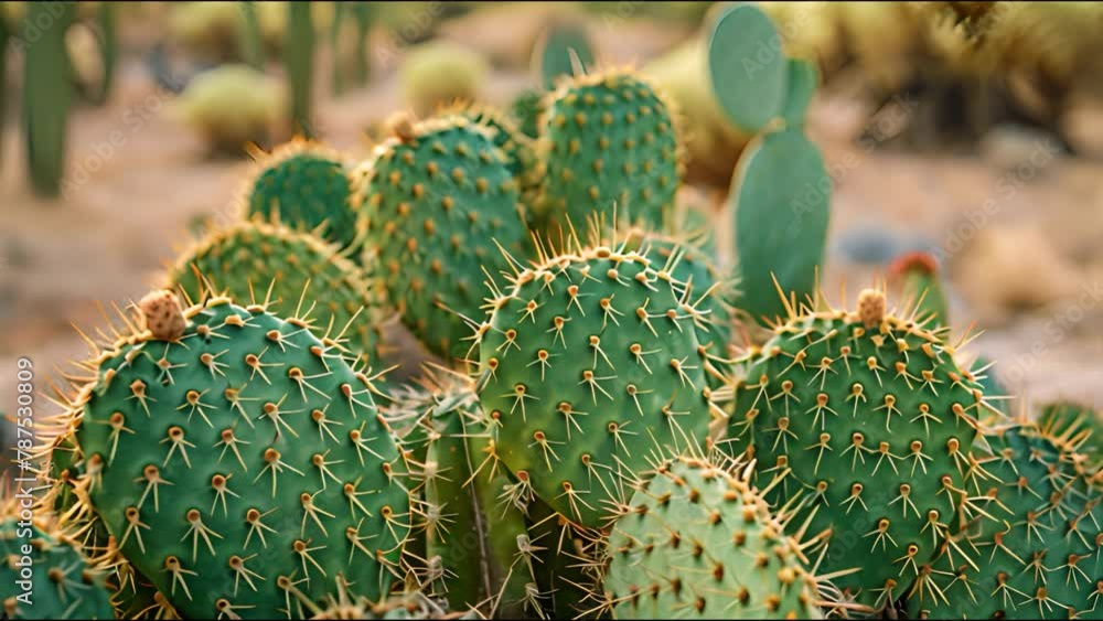 Cactus thriving amidst rocky terrain and sandy surroundings. Cactus thriving amidst rocky terrain and sandy surroundings.