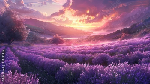 Field of Lavender photo