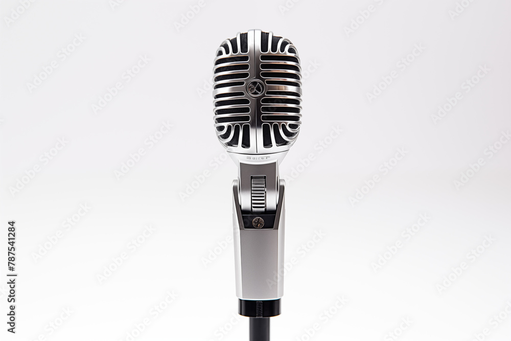 Music microphone. Topics related to music. Radio related topics. Music World. Music news. Music album. Musical tour. Music microphone on a white background. Music microphone. Topics related to music. Radio related topics. Music World. Music news. Music album. Musical tour. Music microphone on a white background.