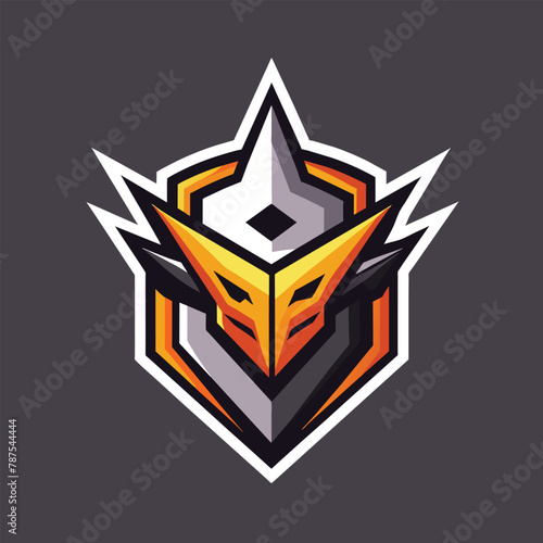 A stylized robot head logo suitable for a gaming blog or news platform, featuring minimalist design elements, Create a minimalist logo for a gaming blog or news website