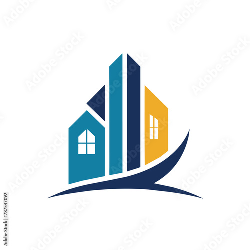 Logo design featuring minimalistic elements symbolizing growth and professionalism, Design a minimalist logo that represents growth and progress