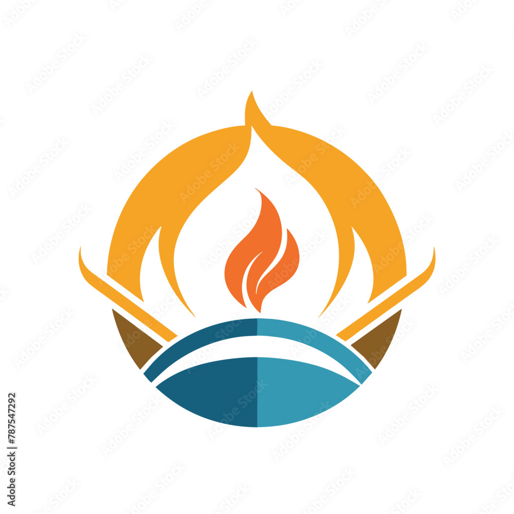 The logo for a water company, showcasing a polished icon reflecting the concept of hos, Develop a polished icon reflecting the idea of hospitality and warmth The logo for a water company, showcasing a polished icon reflecting the concept of hos, Develop a polished icon reflecting the idea of hospitality and warmth