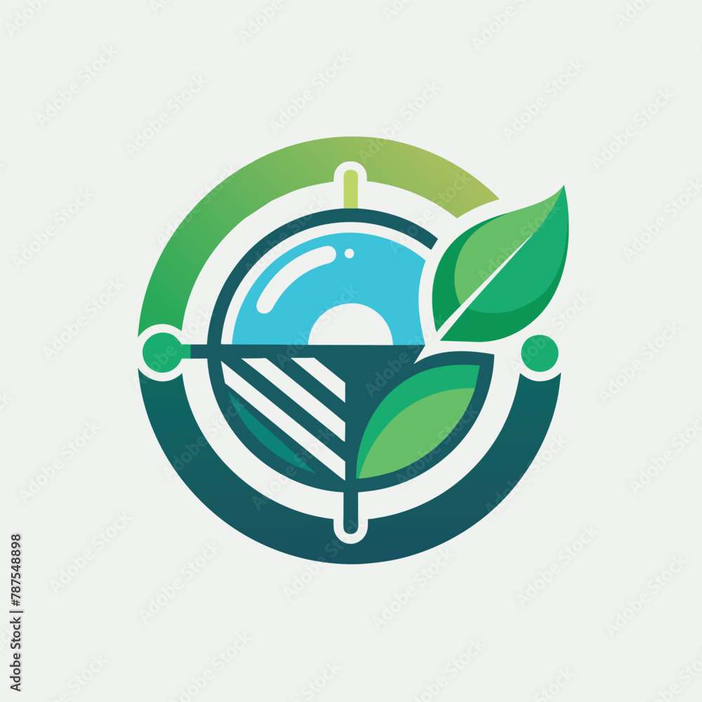 Logo design featuring a green leaf for a sustainable tech company, Generate a stylish logo for a sustainable tech accessories company Logo design featuring a green leaf for a sustainable tech company, Generate a stylish logo for a sustainable tech accessories company