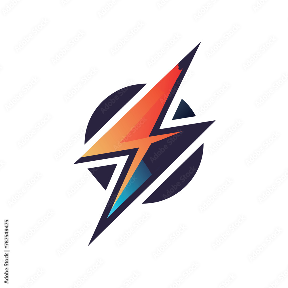A logo featuring a lightning bolt in the center, symbolizing power and energy, Incorporate a subtle lightning bolt symbol into a minimalist logo design for a tech company A logo featuring a lightning bolt in the center, symbolizing power and energy, Incorporate a subtle lightning bolt symbol into a minimalist logo design for a tech company